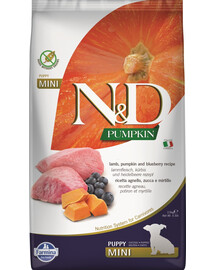 FARMINA N&D Pumpkin Lamb & Blueberry Puppy Mini 7 kg